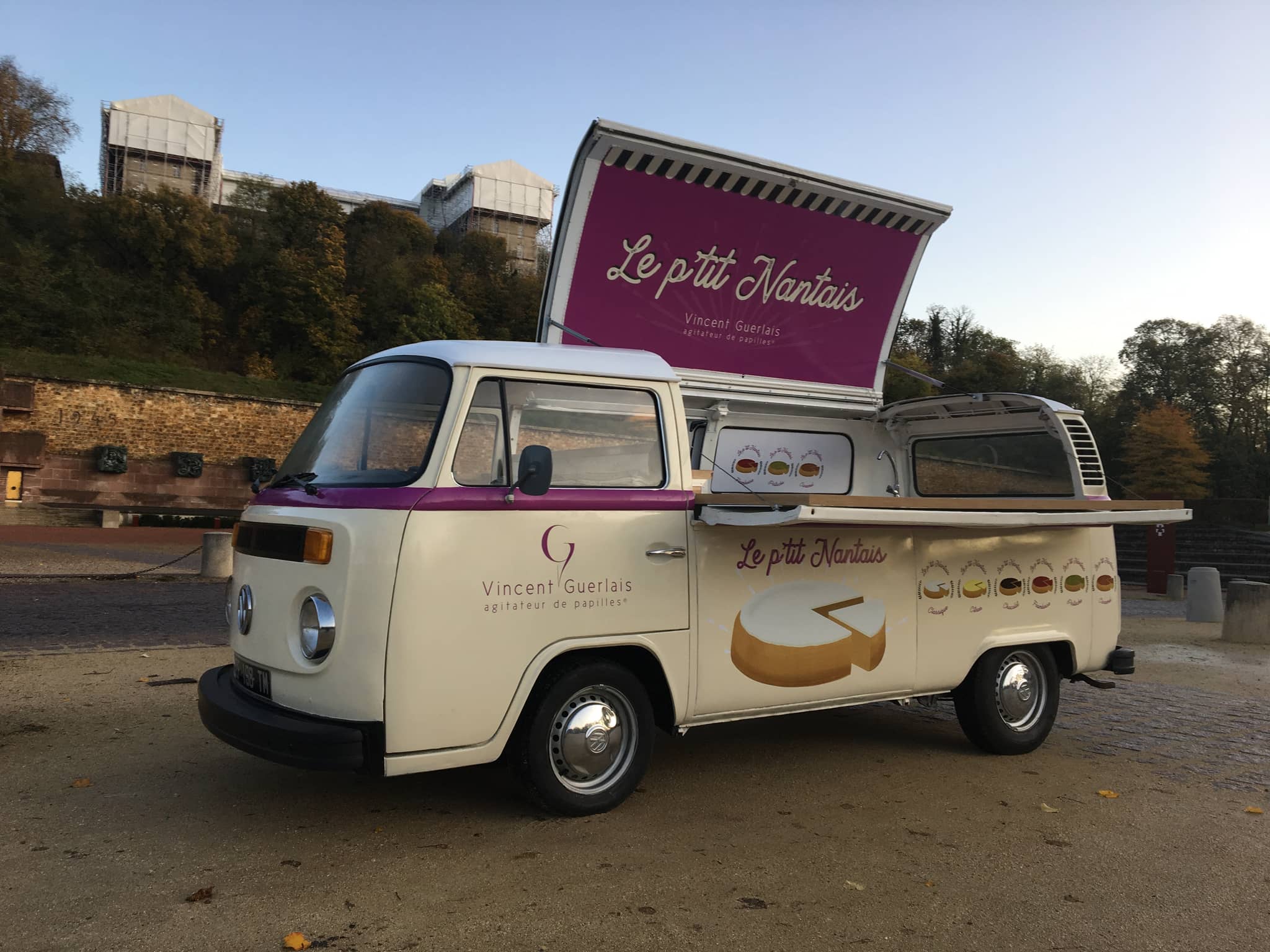 Combi VW Vincent Guerlais - comptoir pâtisserie Le p'tit Nantais
