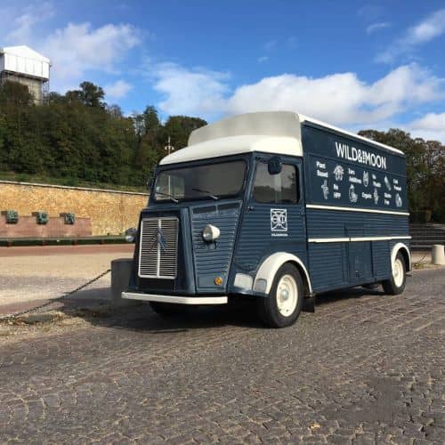 Citroën HY Wild&Moon - covering personnalisé bleu et blanc