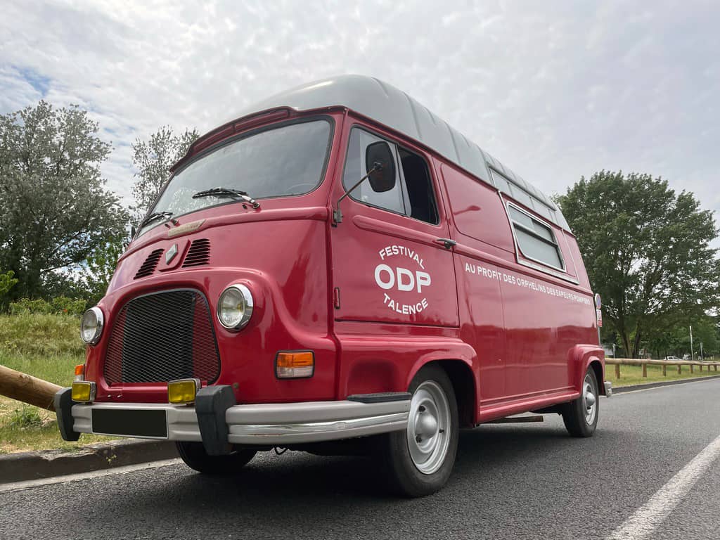 Estafette DJ Truck ODP Festival Talence - bordeaux rétro