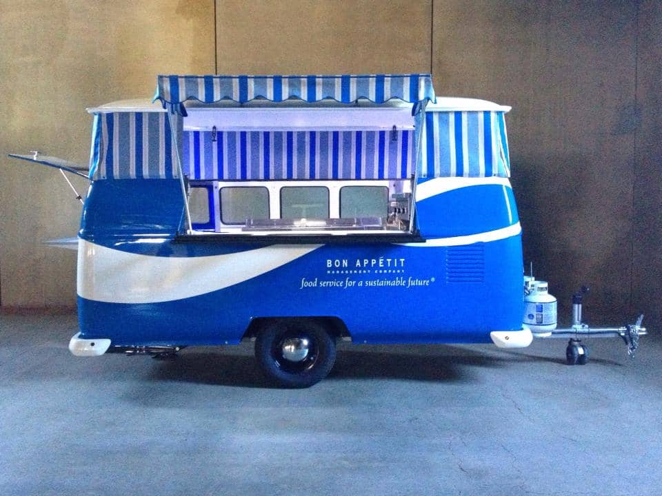 Combi Volkswagen avec remorque aménagée - détail intérieur