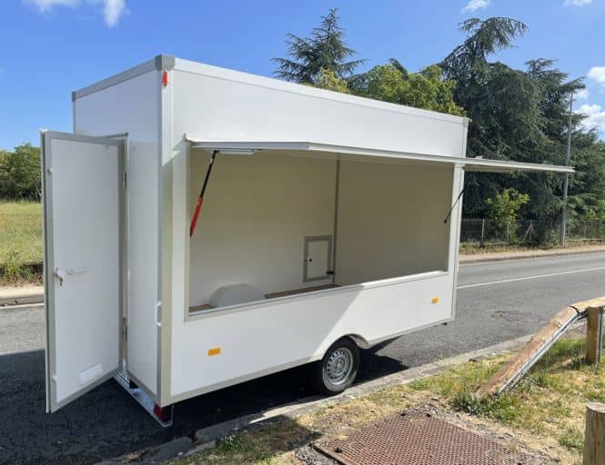 Remorque food truck - concept personnalisé Mon Camion Resto