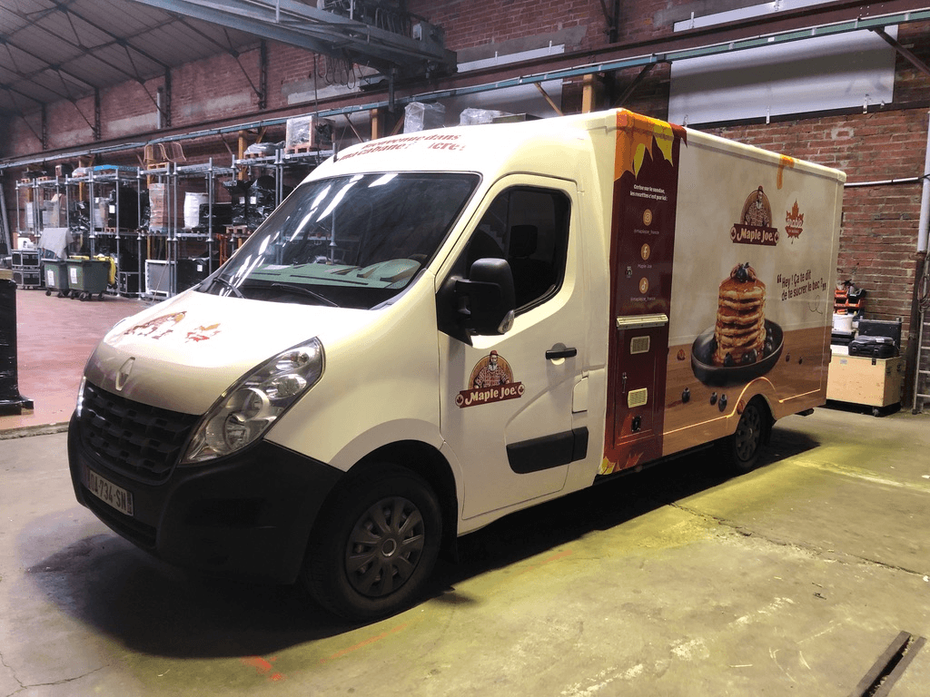 Food truck en location - cuisine équipée