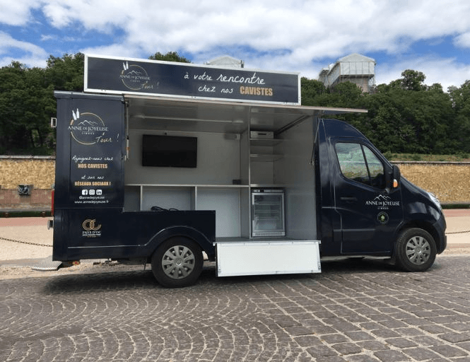 Camion podium Renault Master
