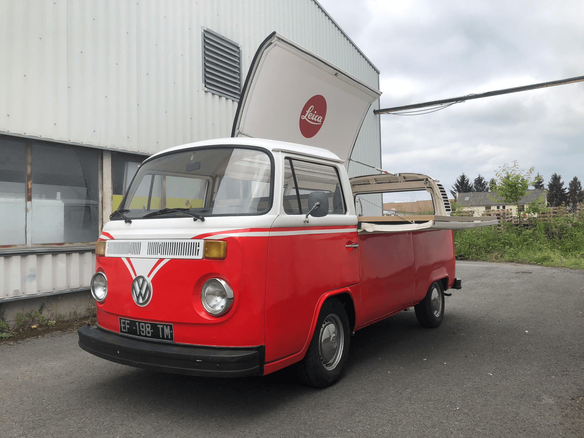 Combi VW Leica - toit relevé