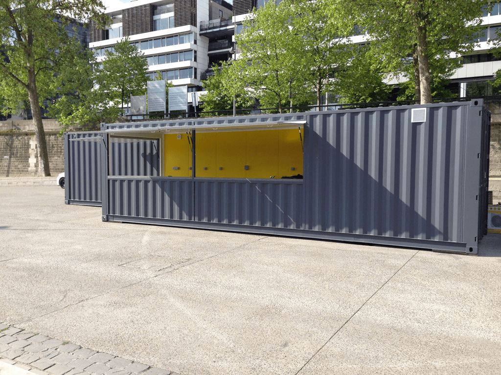 Container cafétéria - ouverture latérale