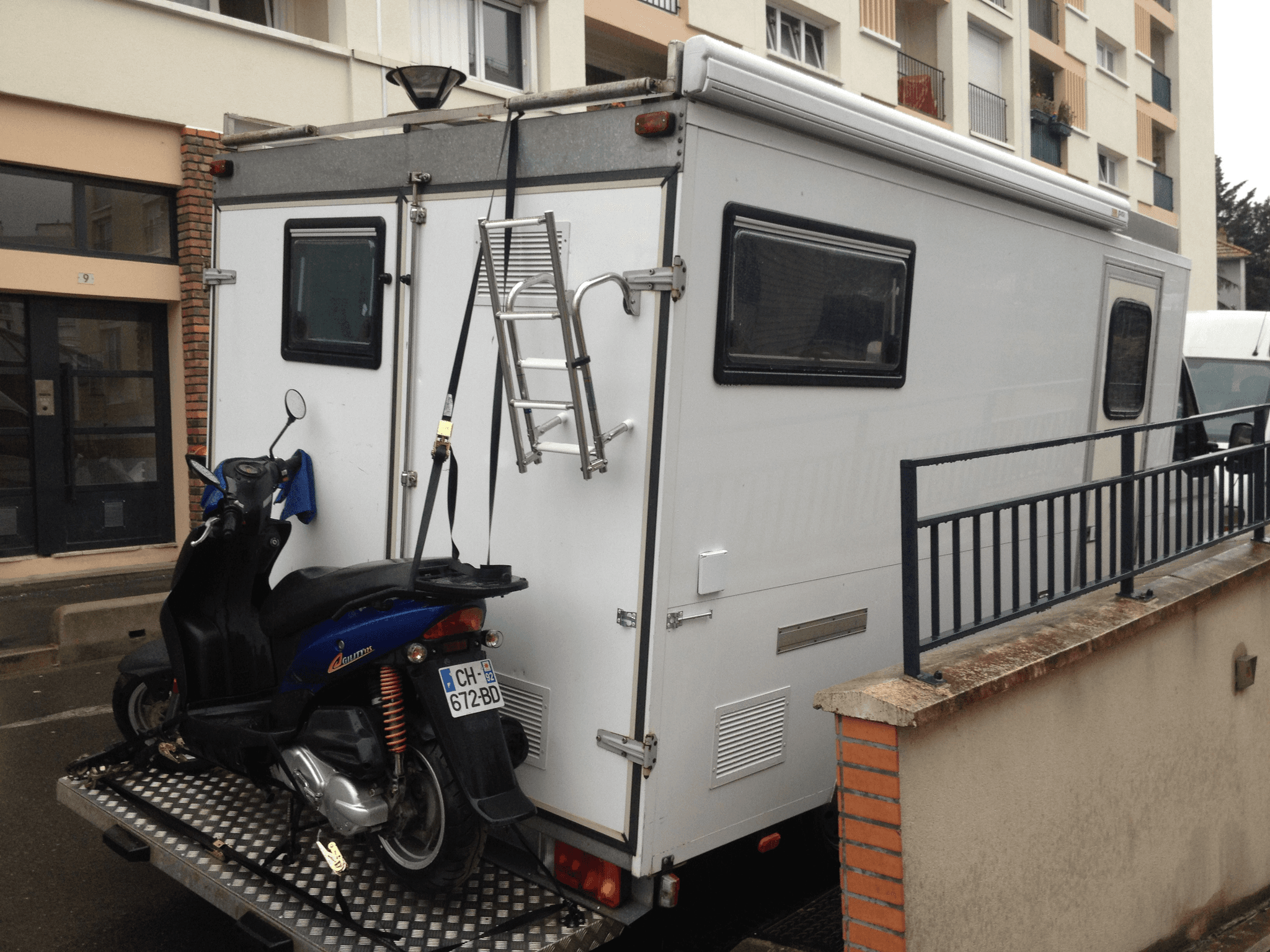 Stand fixe - intérieur aménagé
