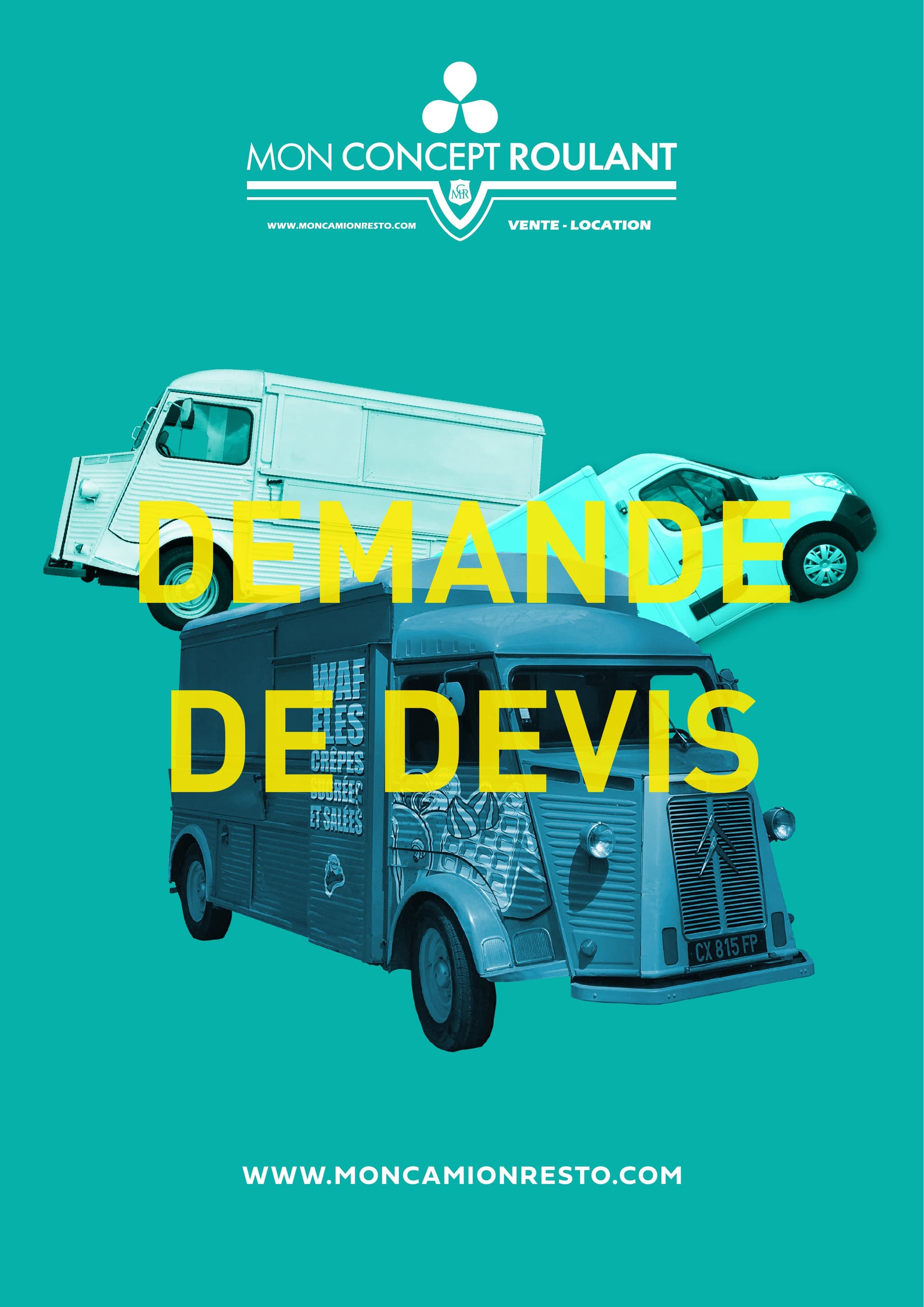 Première page de la Formulaire de Demande de Devis