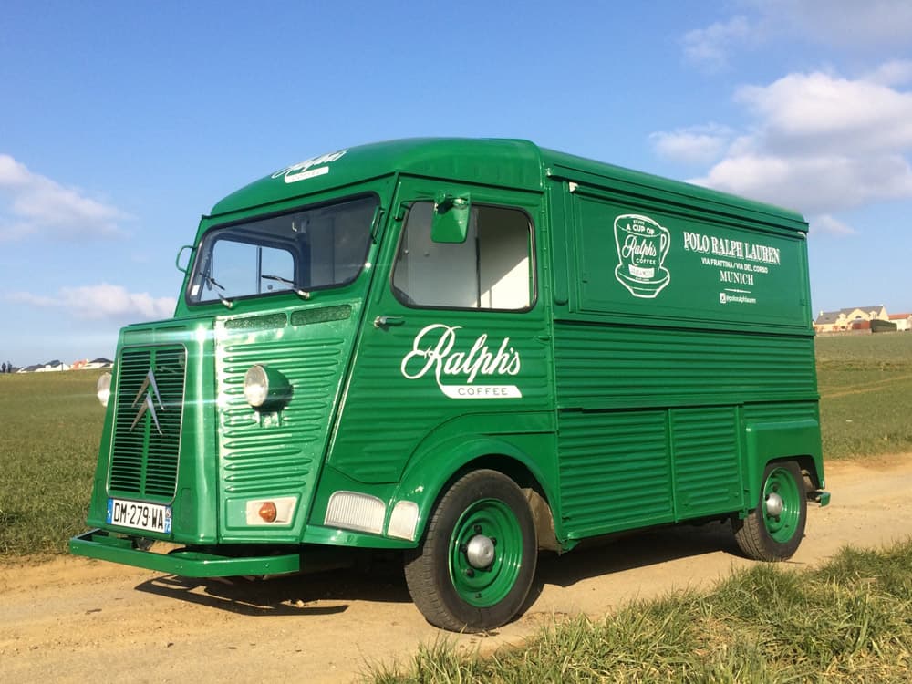 Coffee truck vintage - camion café ambulant