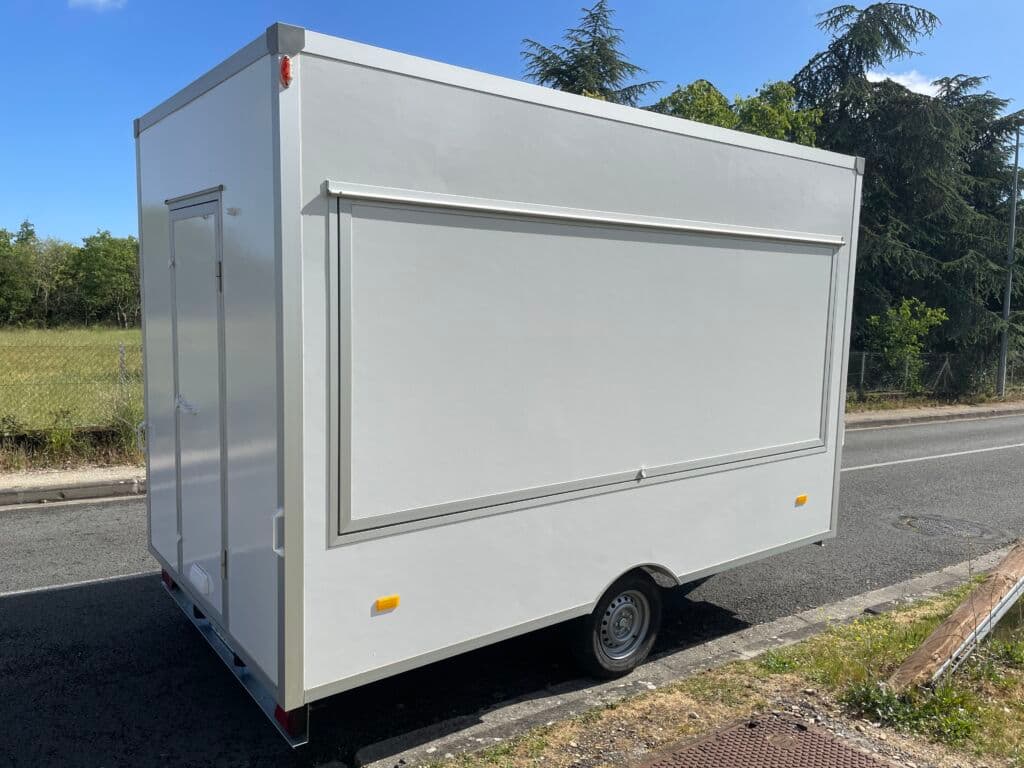 Remorque événementielle aménagée par Mon Camion Resto