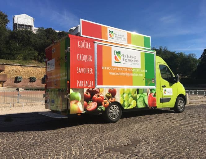 Food truck contemporain pour événement professionnel