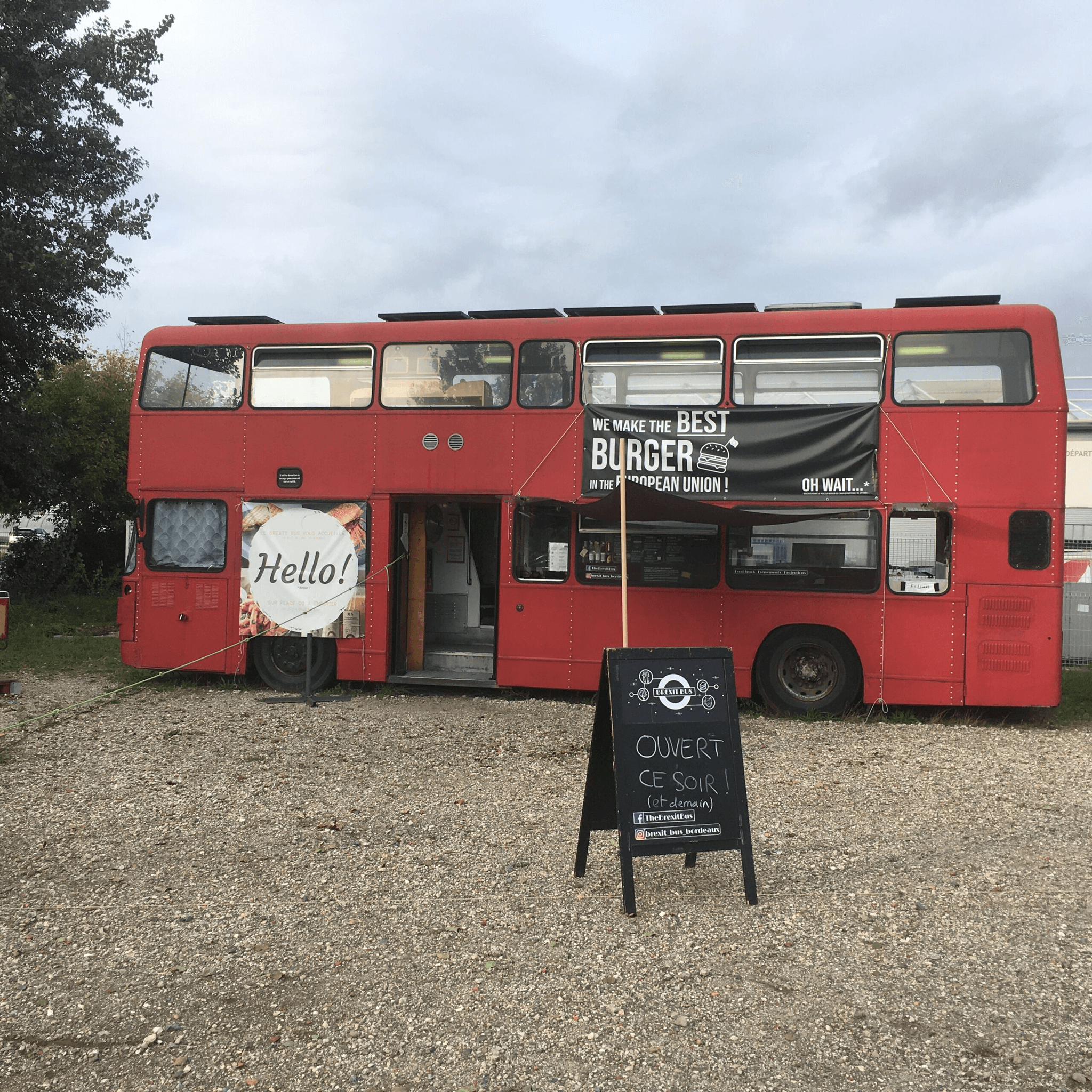 Foodtruck – Restaurant – Bus Anglais