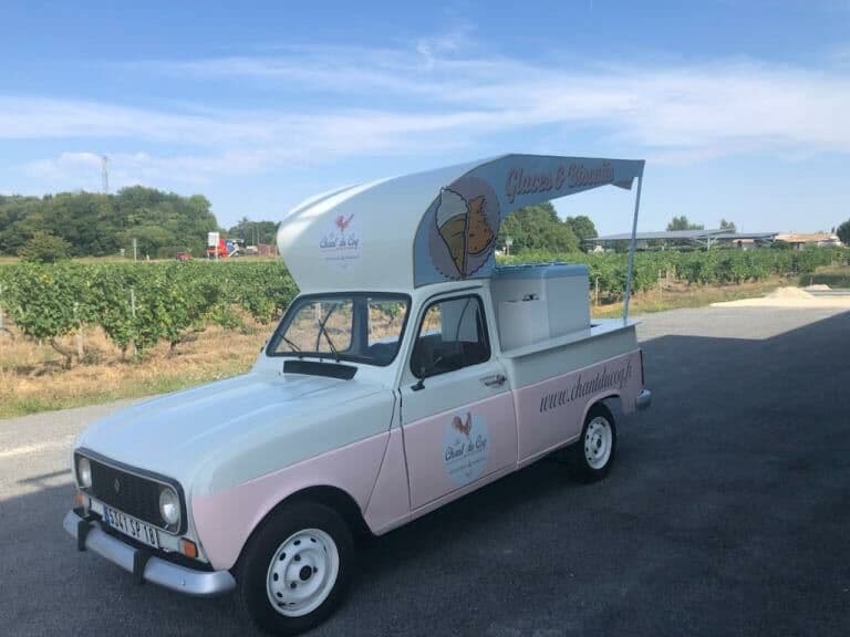 renault 4l vente de glaces