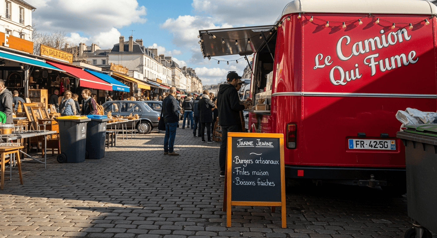Emplacements food truck : où s'installer en 2026
