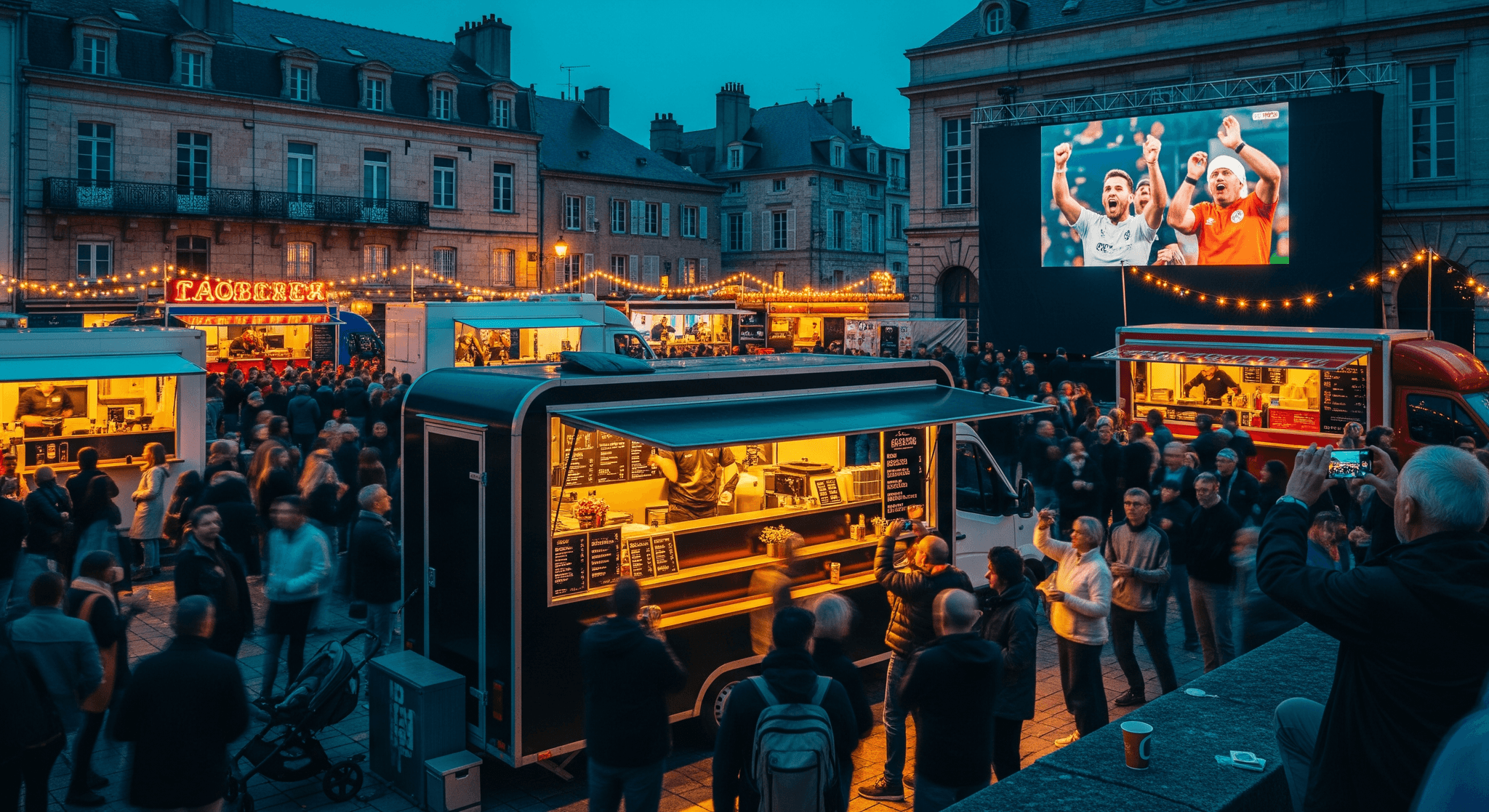 Saint-Maur 2023 : food trucks et Coupe du monde de rugby