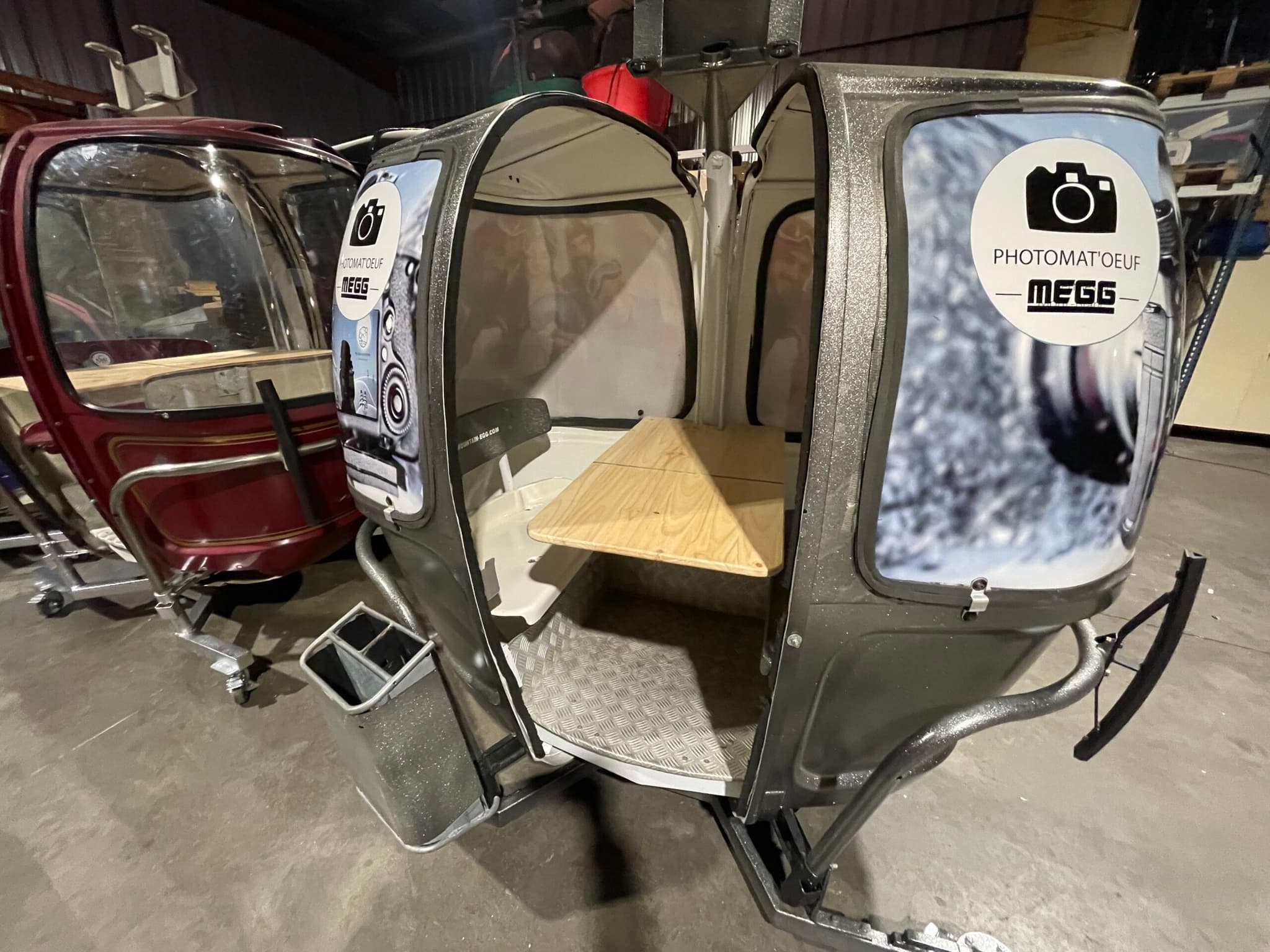 Flotte de Télécabines MEGG - Préparation Atelier et Livraison